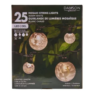 Danson G40 and G60 LED String Lights, 12-ft.