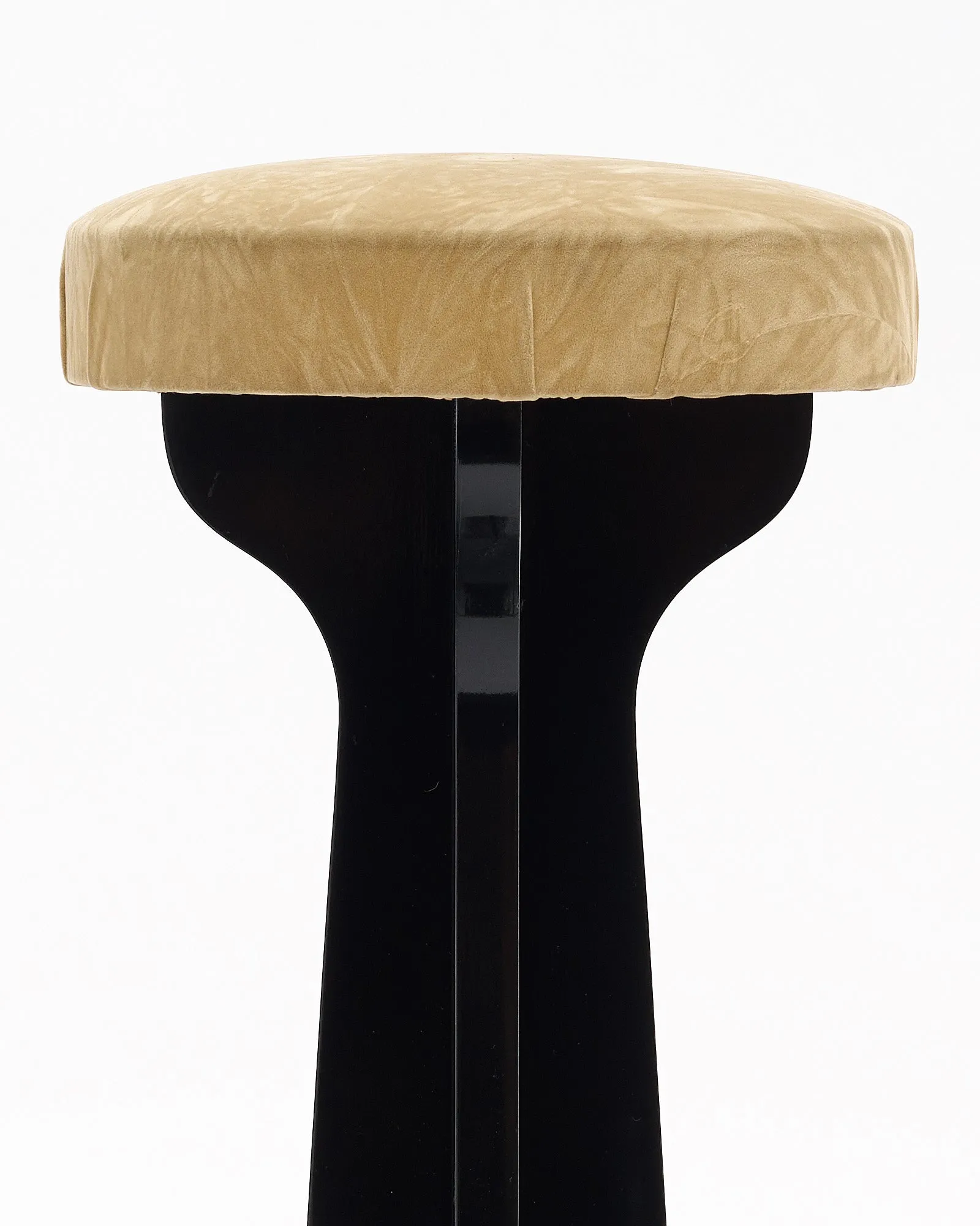 Ebonized Mid-Century Stools