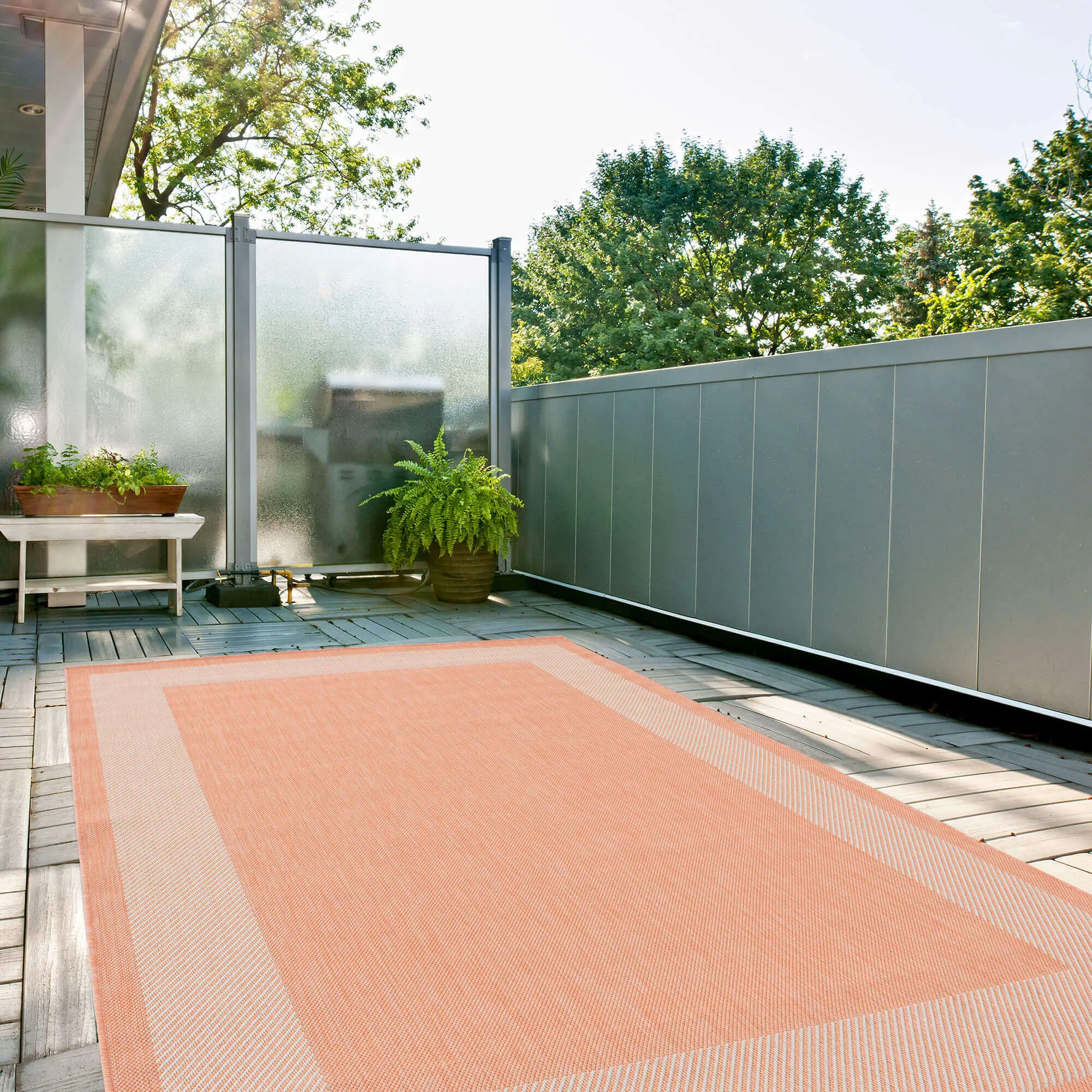 Ecology Outdoor Rug Orange | 200or