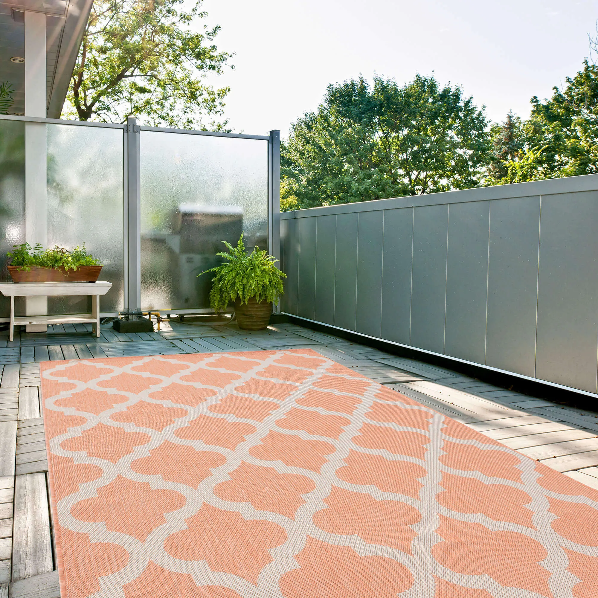 Ecology Outdoor Rug Orange | 400OR