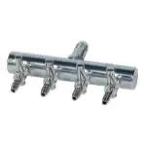 EcoPlus Air Manifold T Style 3/8 in Inlet - 4 Valve Outlet