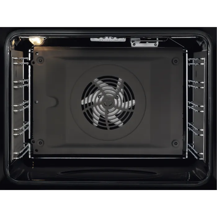 Electrolux 600 SteamBake 72L Built-In Electric Single Oven - Black | EOD6C46K2