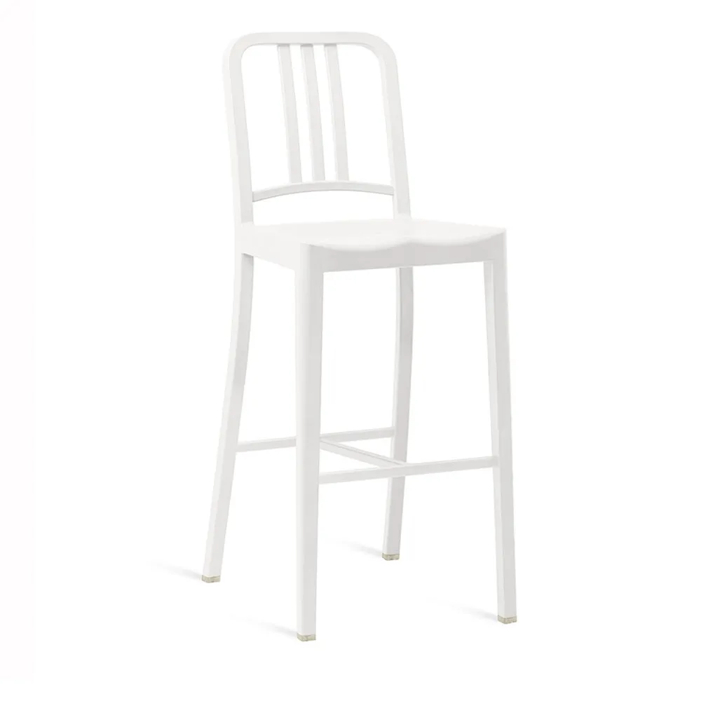 Emeco 111 Navy Counter and Barstool