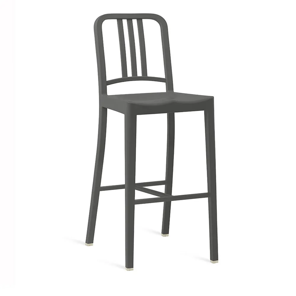 Emeco 111 Navy Counter and Barstool