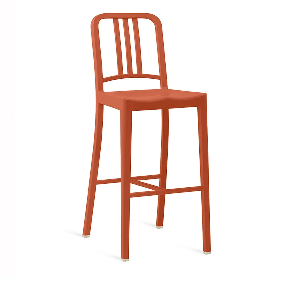Emeco 111 Navy Counter and Barstool