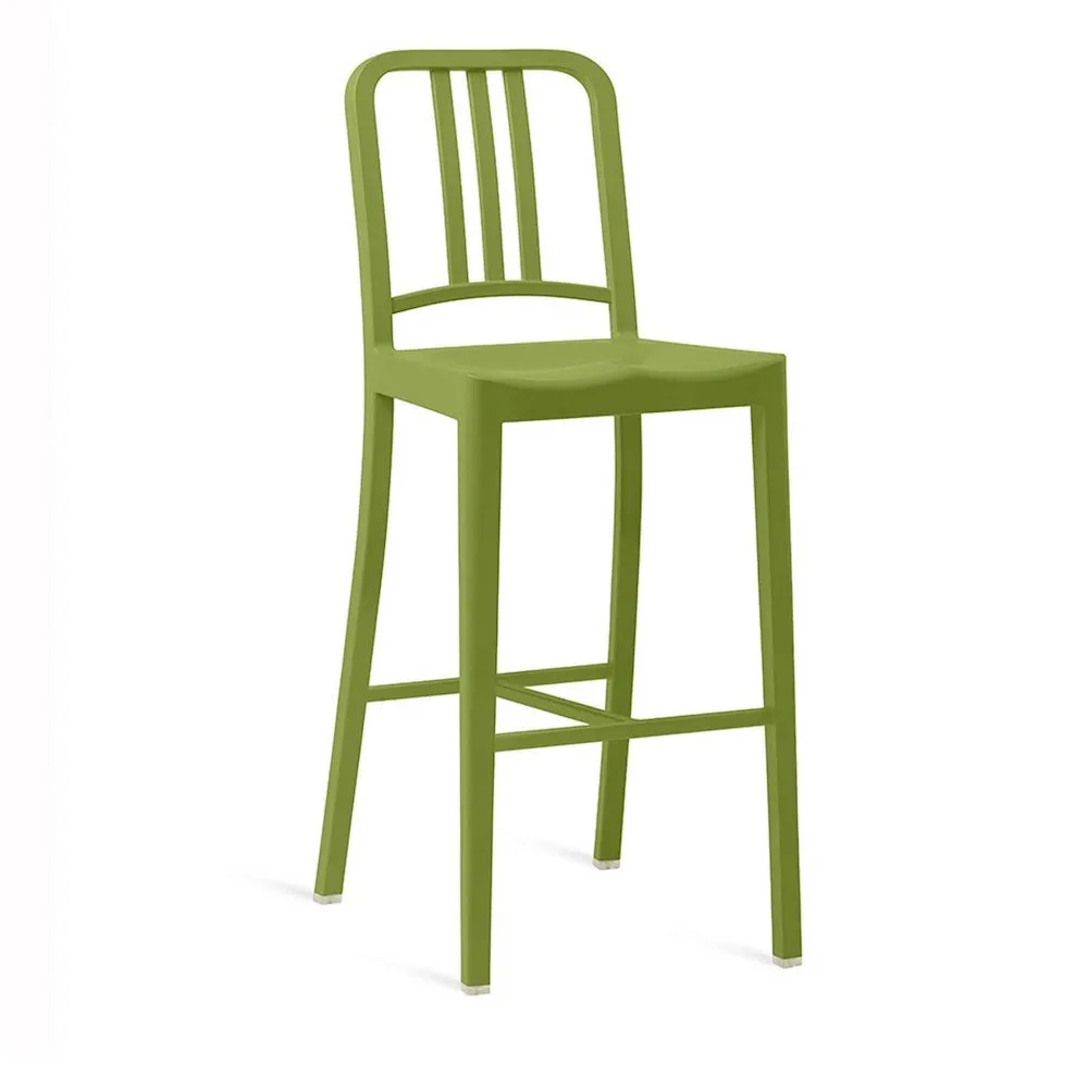 Emeco 111 Navy Counter and Barstool