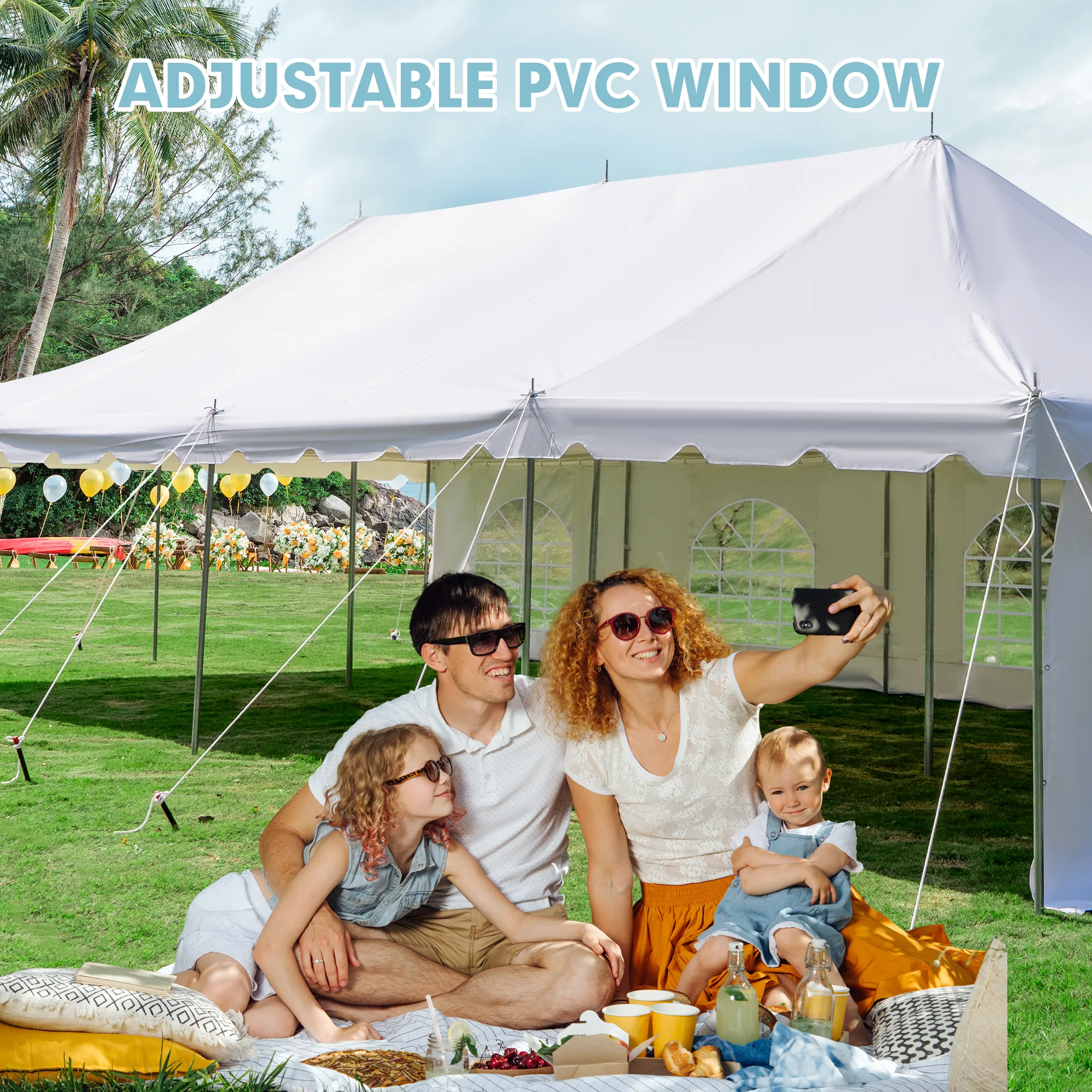 EROMMY 20x30 Party Tent