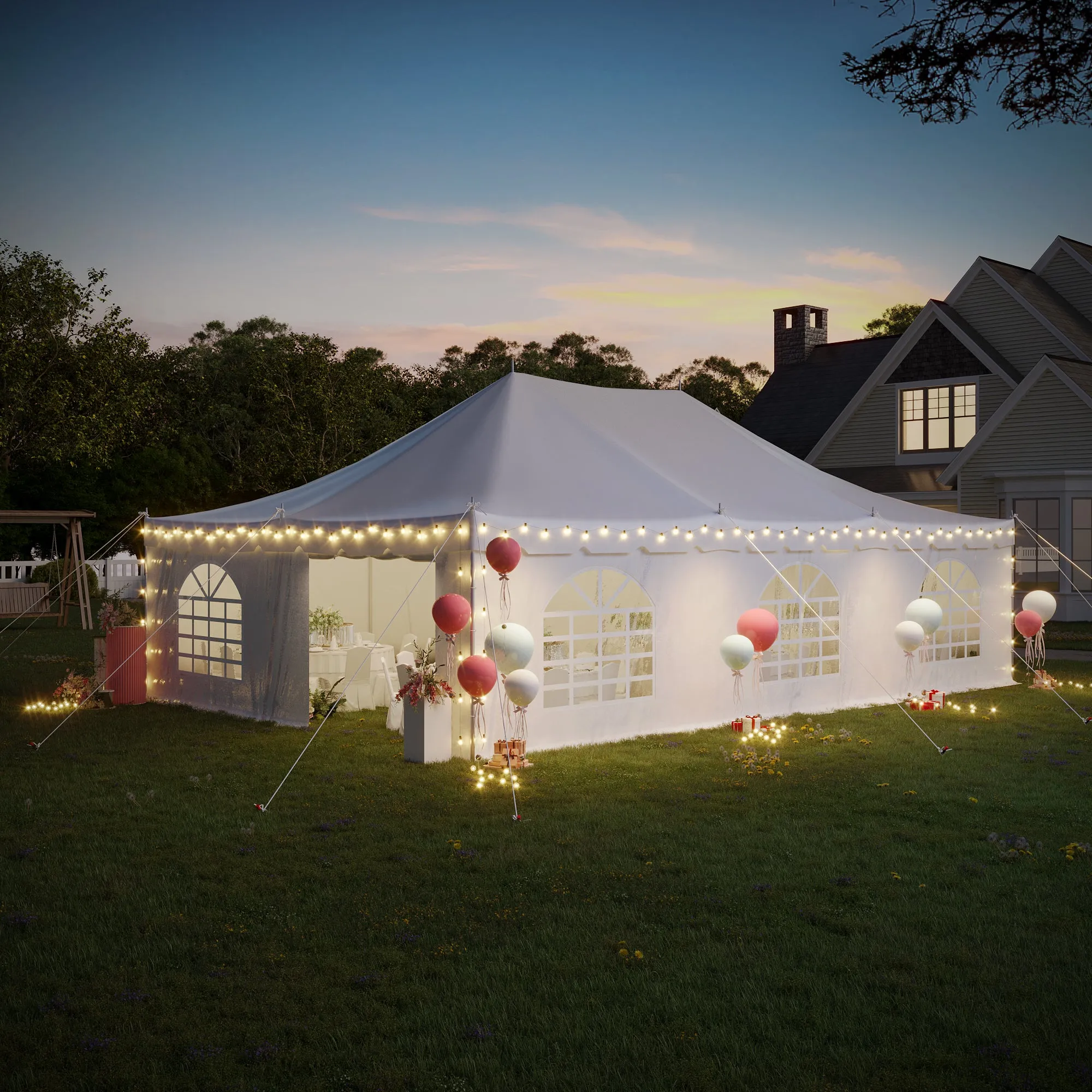EROMMY 20x30 Party Tent