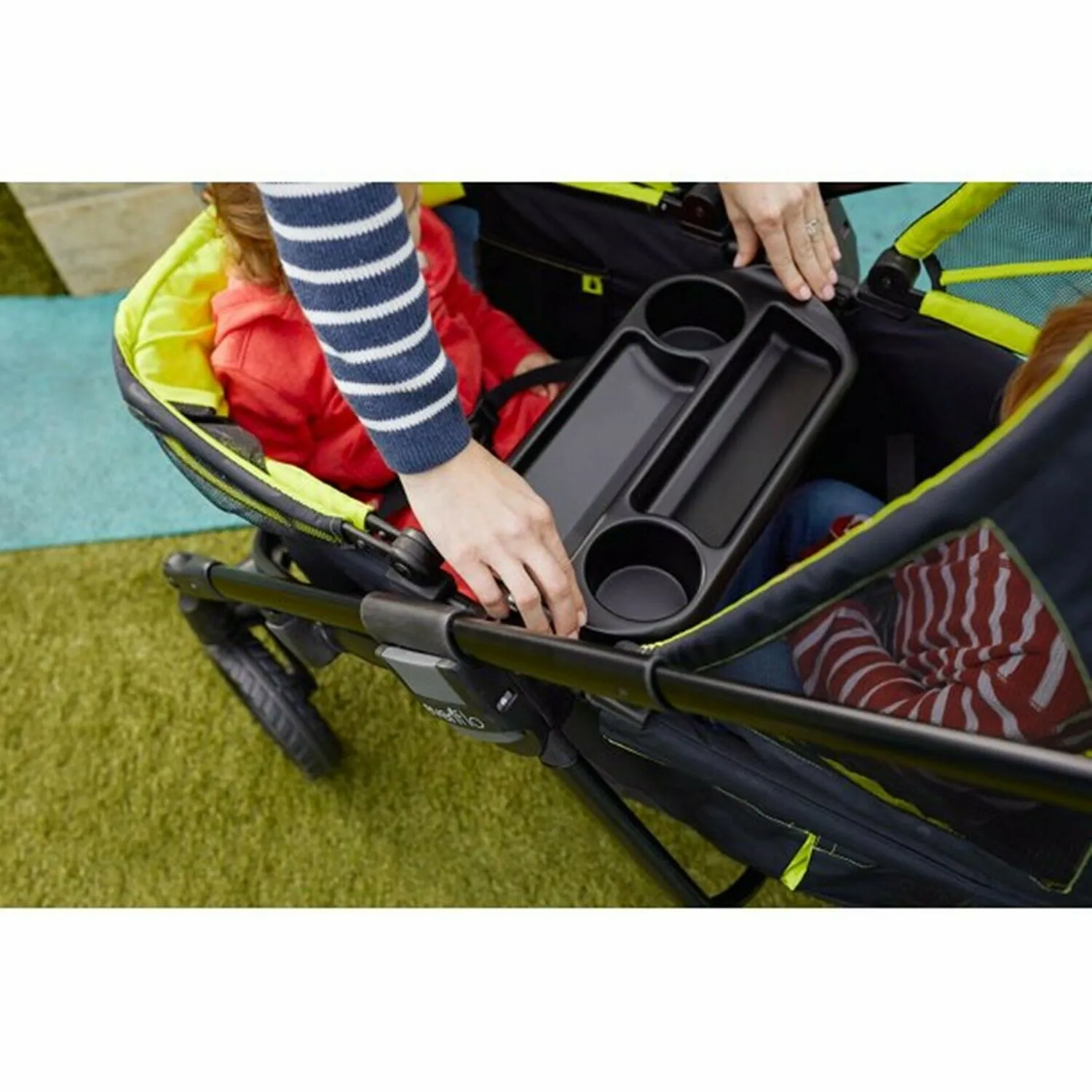 Evenflo Baby Double Stroller Wagon for Kids Toddler Infants Buggy