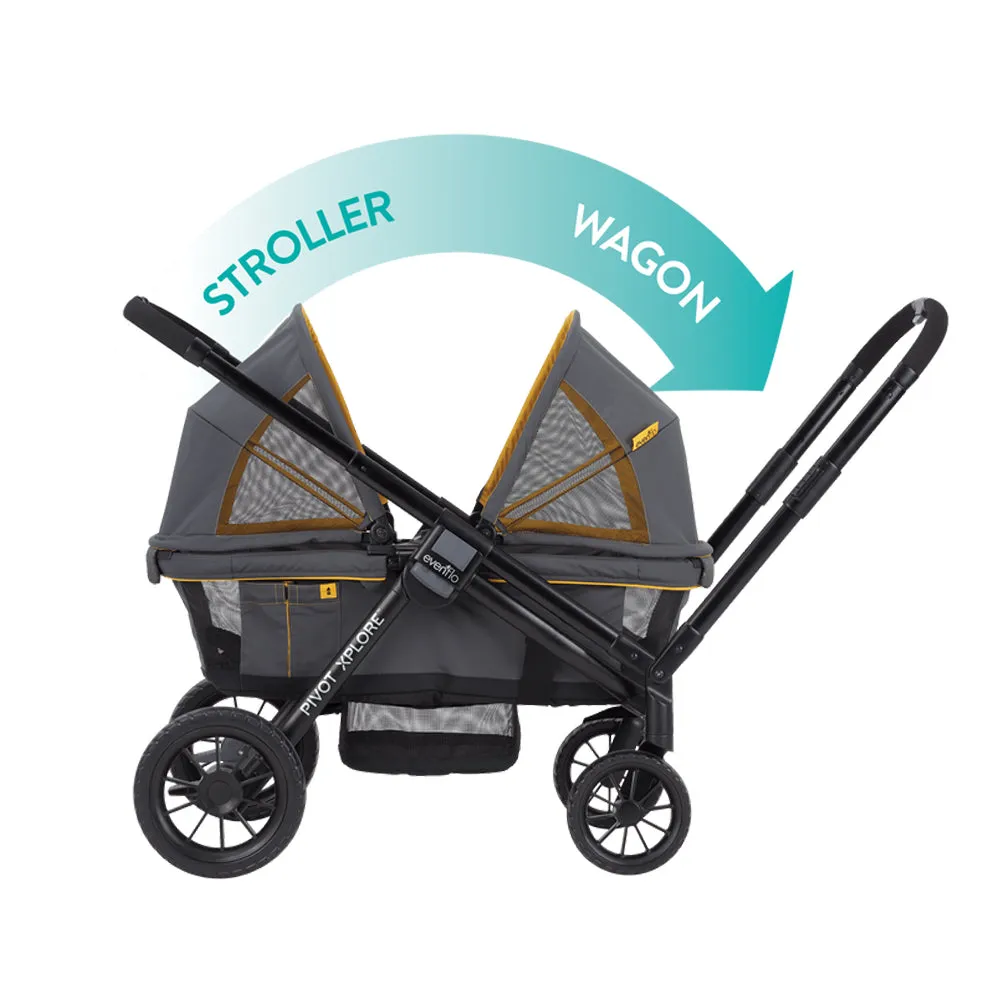 Evenflo Pivot Xplore™ All-Terrain Stroller Wagon - Adventurer