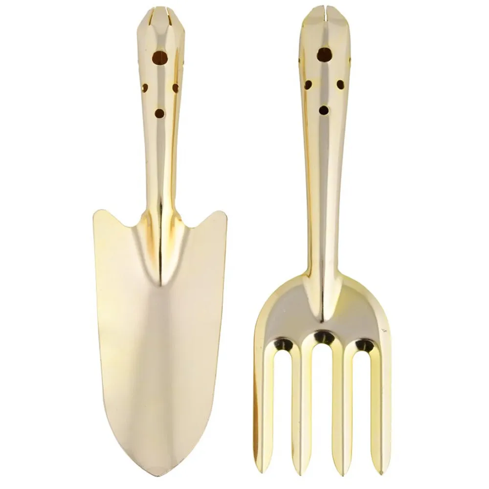 Fallen Fruits Golden Trowel & Fork Set