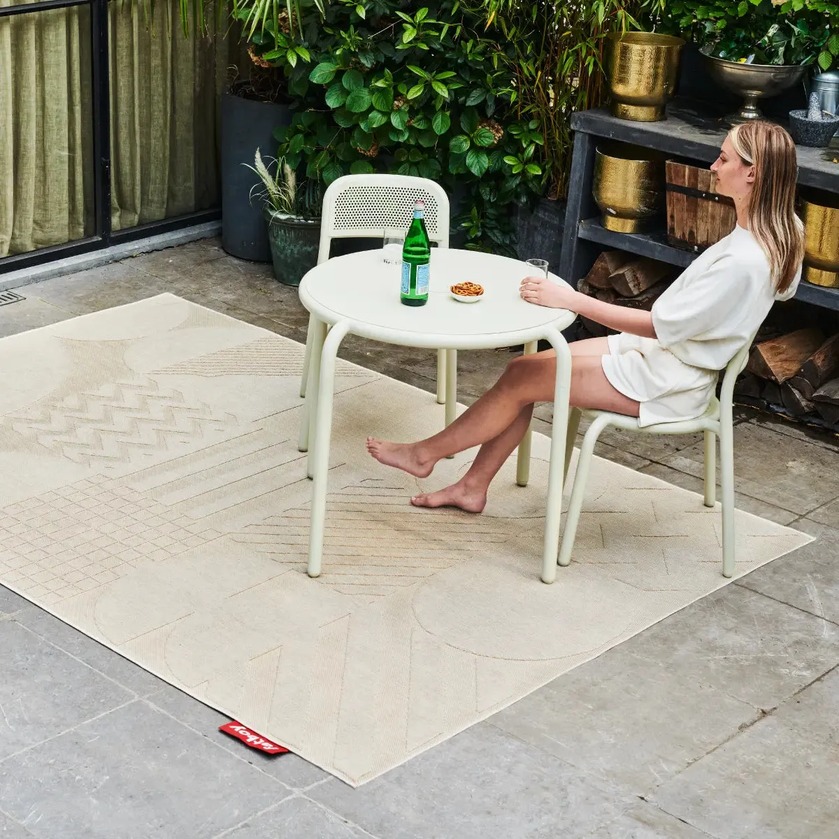 Fatboy Carpretty Grand Pop Carpet (Black - Indoor / Outdoor)