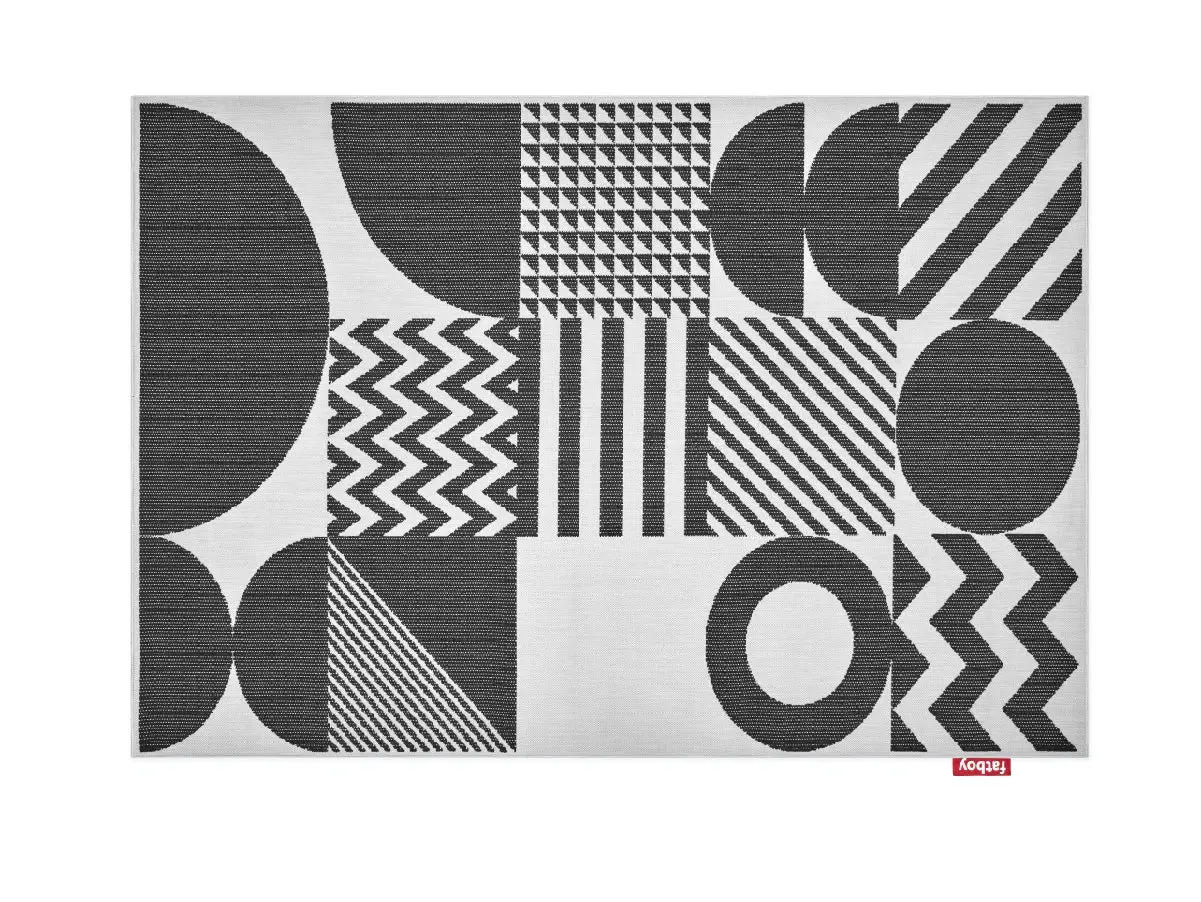 Fatboy Carpretty Grand Pop Carpet (Black - Indoor / Outdoor)