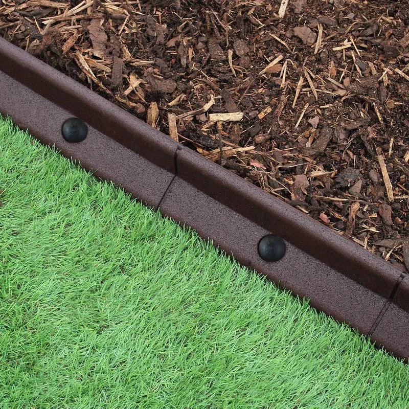 Flexible 19.2m Garden Lawn Edging by Raven