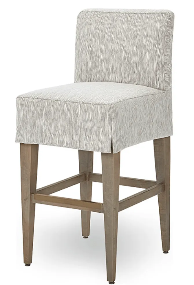 Freeport Slipcovered Bar Chair - Counter or Bar Height