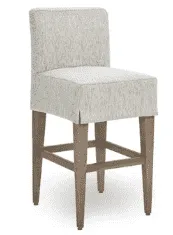 Freeport Slipcovered Bar Chair - Counter or Bar Height
