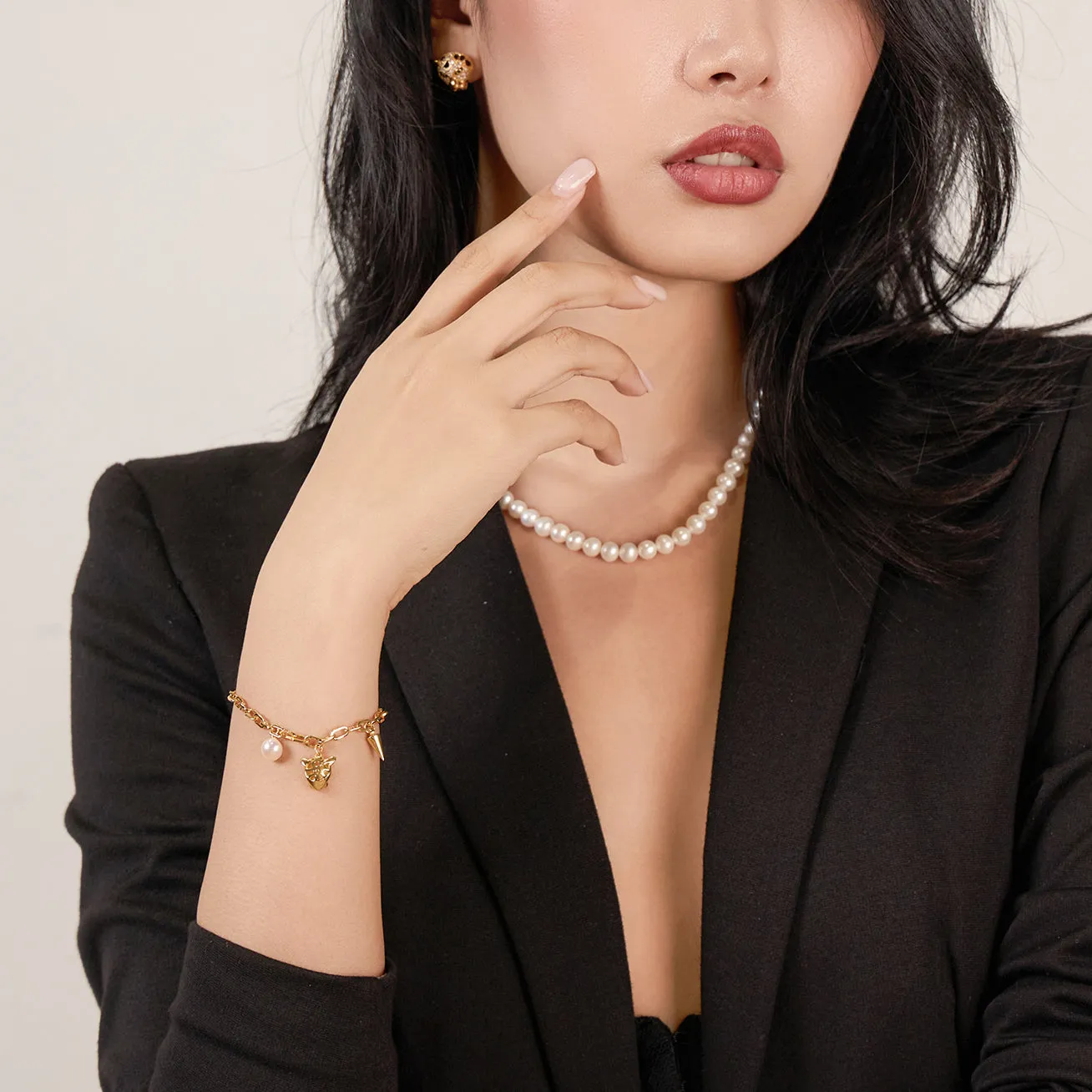 Freshwater Pearl Bracelet WB00071 | SAFARI