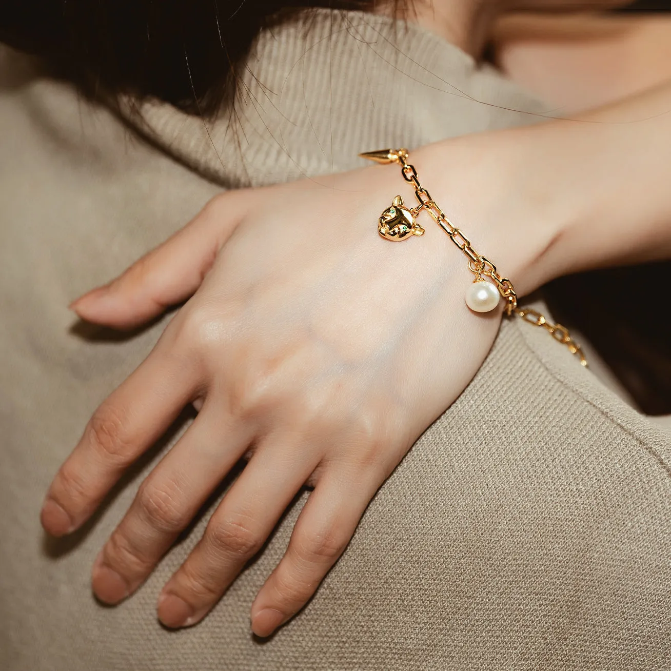 Freshwater Pearl Bracelet WB00071 | SAFARI