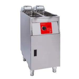 FriFri Precision 422 Electric Free-Standing Twin Tank Fryer 2 Baskets 2x 9kW - Three Phase - HS036-3PH