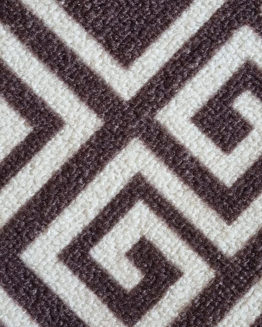 Greek Anti-Slip Single Line Nylon Area Rug | 3 x 5 ft