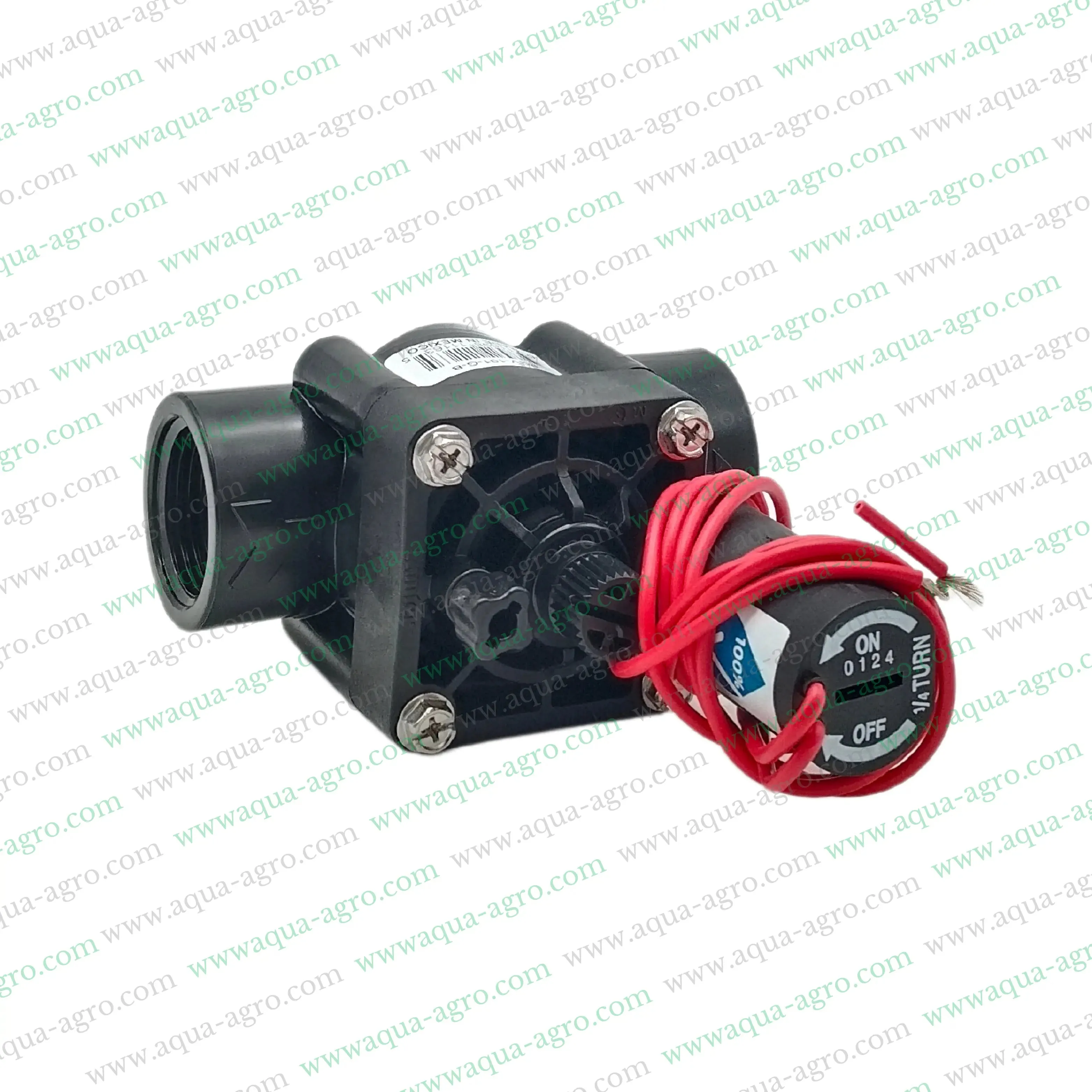 HUNTER - Irrigation - Automation - Solenoid Valve - PGV-101G-B-24-VAC - 1 inch (32MM) - 24 VAC Coil - PGV Series Valve with FLow Control
