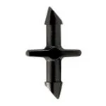 Hydro Flow 3/16 in Poly Tube Push-In-Straight Fitting