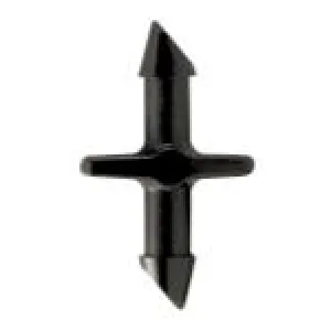 Hydro Flow 3/16 in Poly Tube Push-In-Straight Fitting
