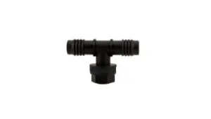 Hydro Flow Tub Outlet Tee Fitting w/ 2 Gaskets 3/4 in (1/Bag)