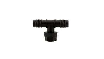 Hydro Flow Tub Outlet Tee Fitting w/ 2 Gaskets 3/4 in (1/Bag)