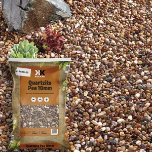 Kelkay Quartzite Pea Pebbles Bulk Bag