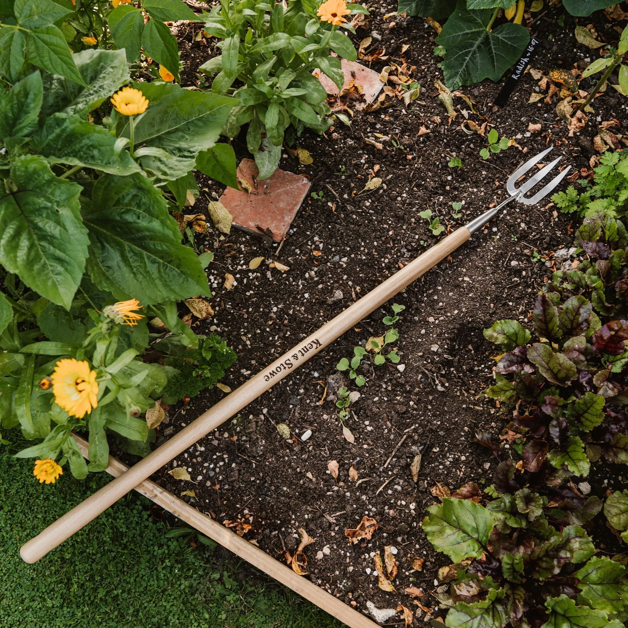Kent & Stowe Stainless Steel Long Handled Fork