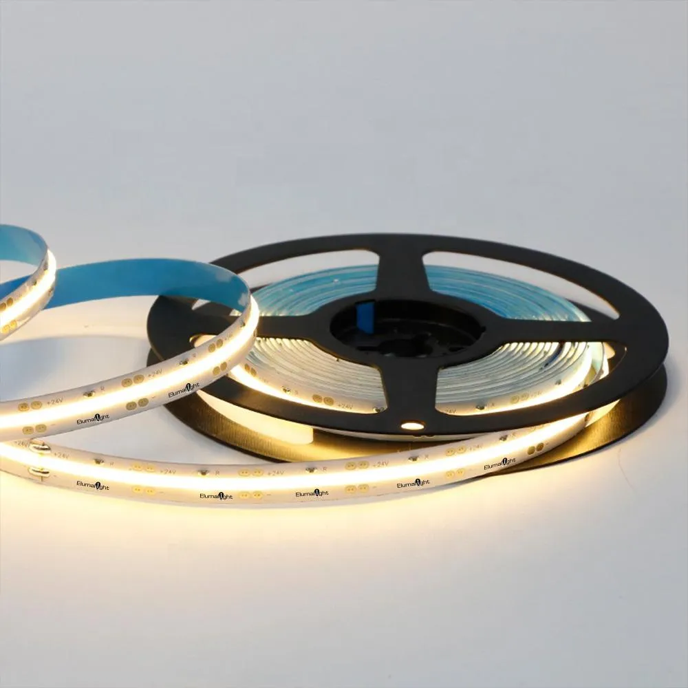 LED COB Flexible Tape Lights 24V DC 16 ft or 100 ft Reel