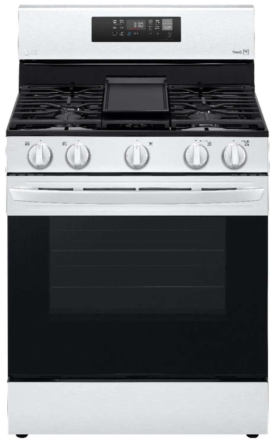 LG 5.8 Cu. Ft. Smart Gas Range with Air Fry - LRGL5823S