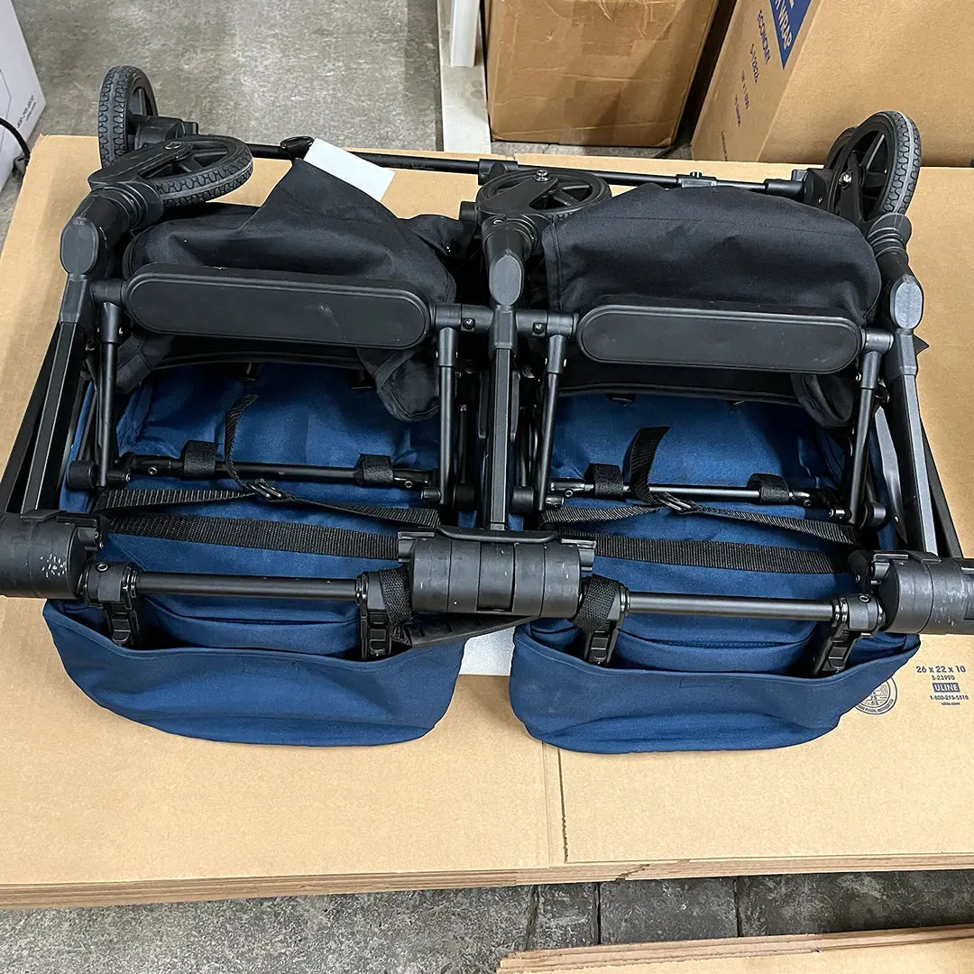 Lithe X2 Lightweight Double Stroller - Navy (See Description)