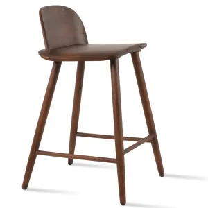 Low Back Wood Counter Stool Janelle