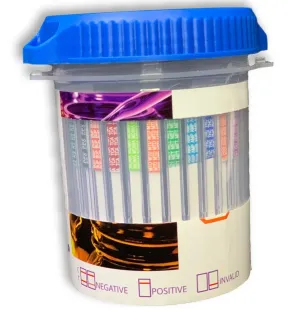 Maxi Clear 15 - Urine Drug Test Cup 15 Drugs   6 Adulterants (Per Box 5)  U-15-06-MClr15