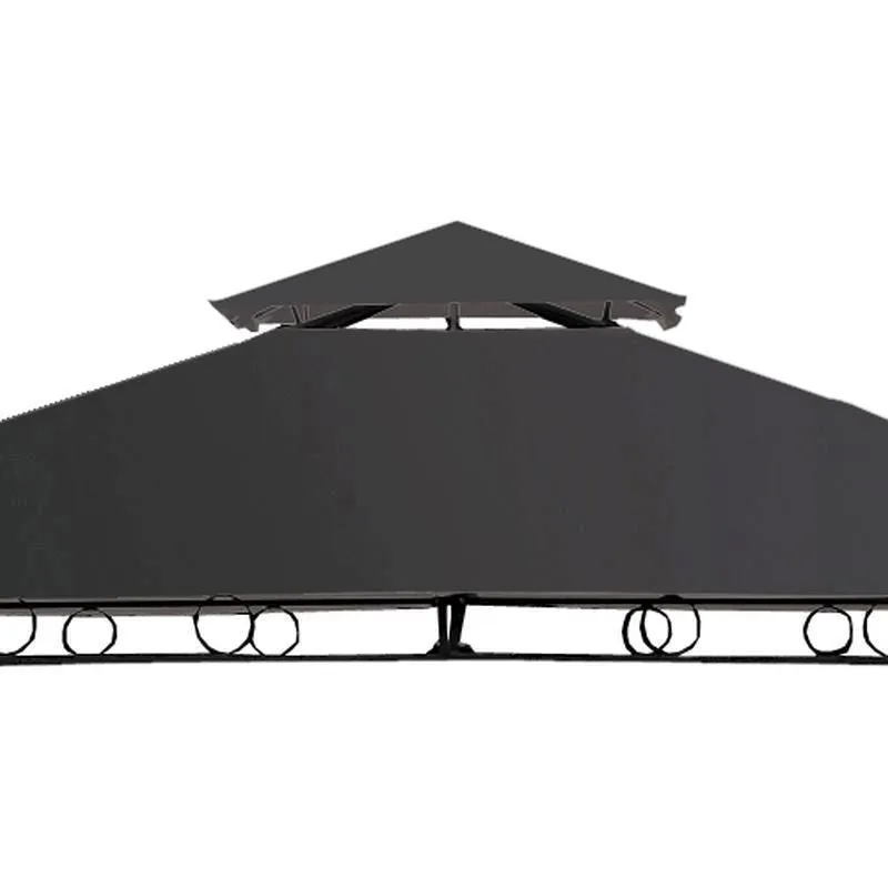 Merrion Garden Gazebo with a 3 x 3M Charcoal Canopy