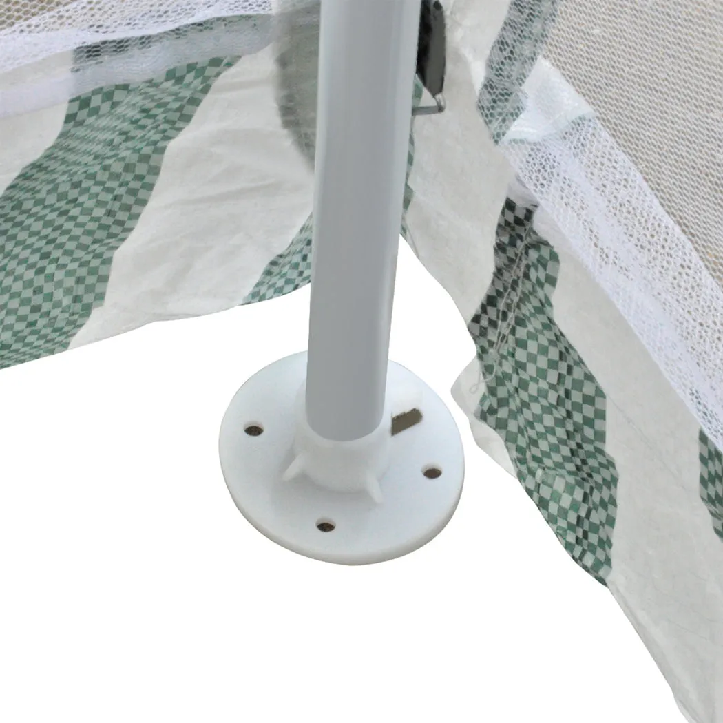 Mountview Gazebo Marquee 3x3m Mesh Side