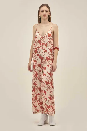 Nat Jumpsuit in Jungle Clay