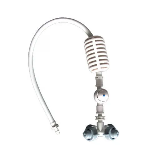 Netafim Coolnet Pro Upside-Down Overhead Greenhouse Mister Sprinkler Complete with Tube & Anti Drain Valve