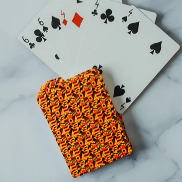 No Borders Cutback Playing Cards