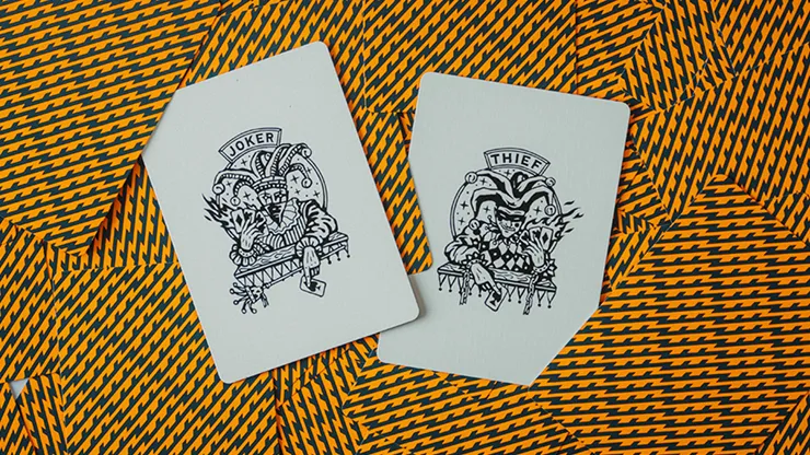 No Borders Thunderbolt Playing Cards