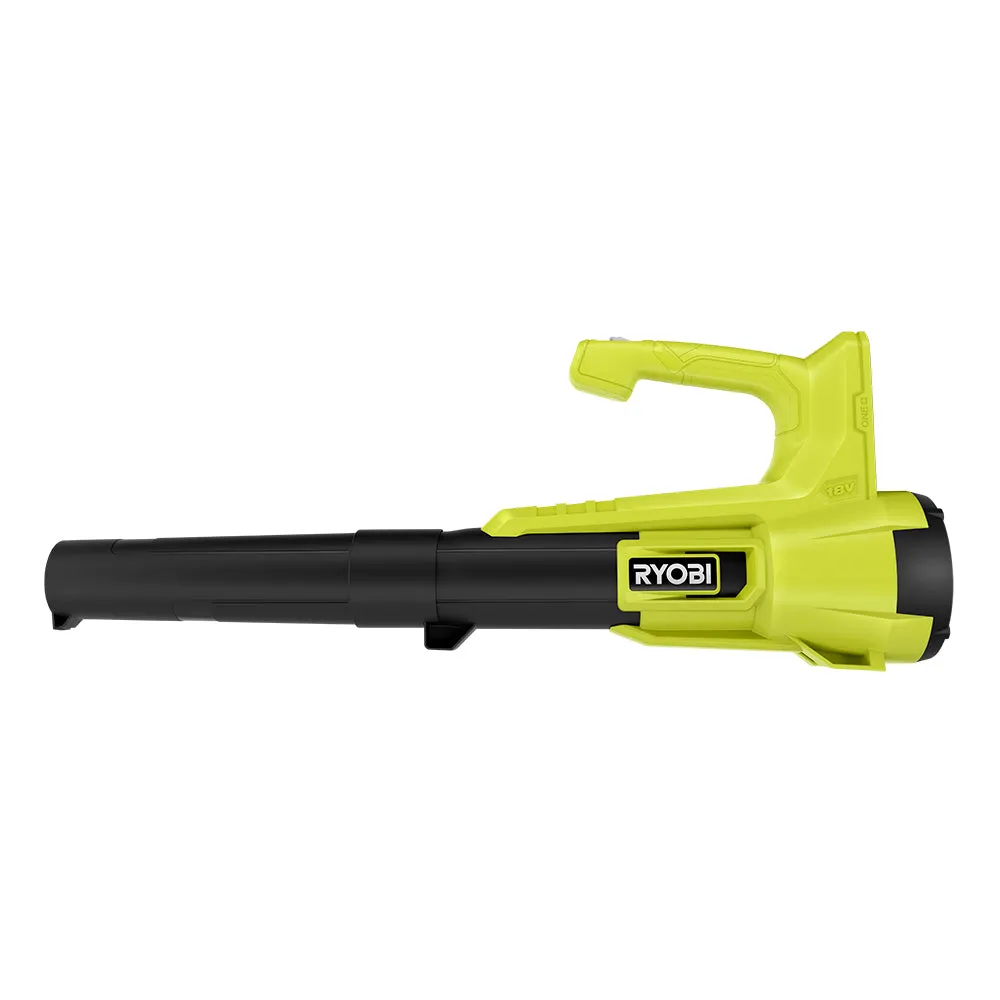 Open Box -  RYOBI ONE  18V 90 MPH 250 CFM Cordless Battery Leaf Blower/Sweeper with 2.0 Ah Battery and Charger