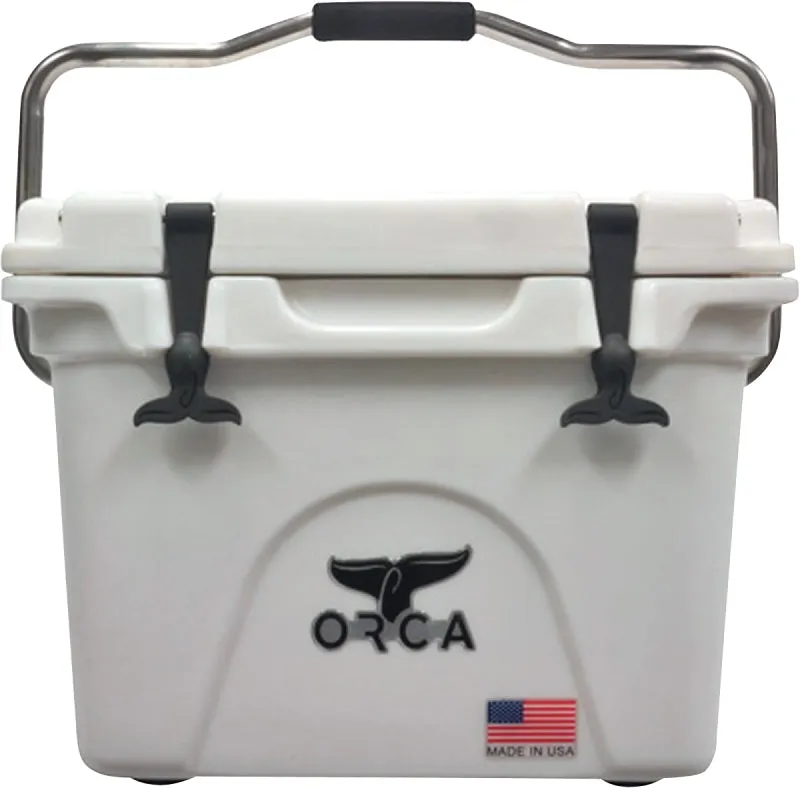 Orca ORCW020 Cooler, 20 qt Cooler, White, Up to 10 days Ice Retention :EA: QUANTITY: 1
