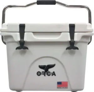 Orca ORCW020 Cooler, 20 qt Cooler, White, Up to 10 days Ice Retention :EA: QUANTITY: 1