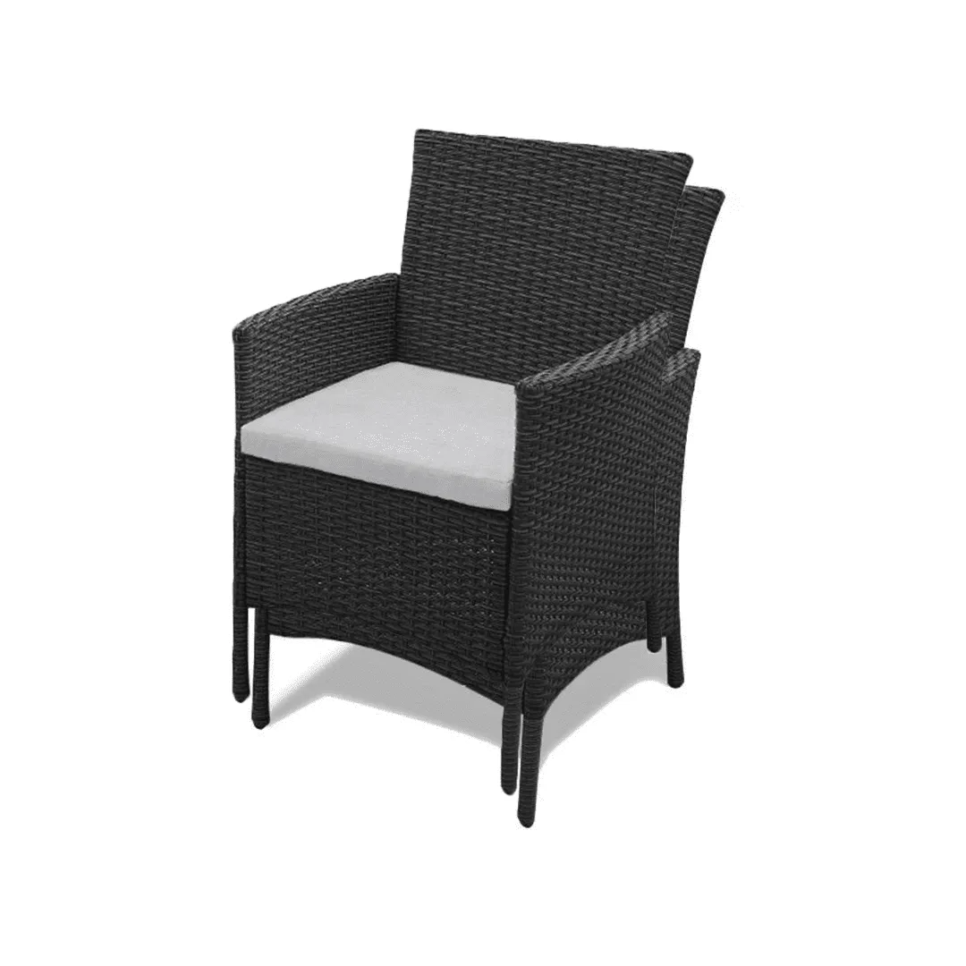 Outlet - 2 x Kemble/Marston Stackable Chair - Black