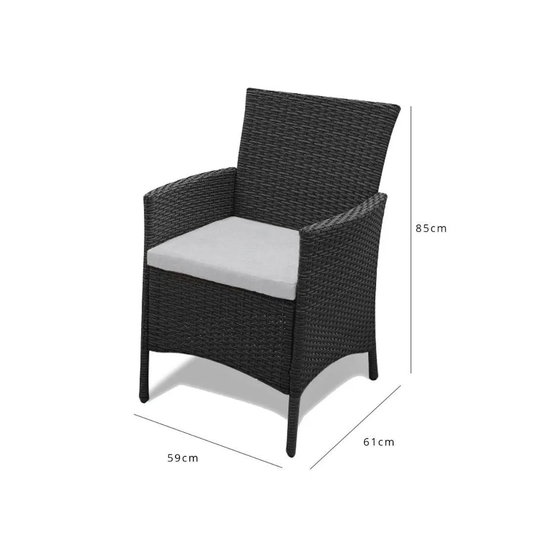 Outlet - 2 x Kemble/Marston Stackable Chair - Black