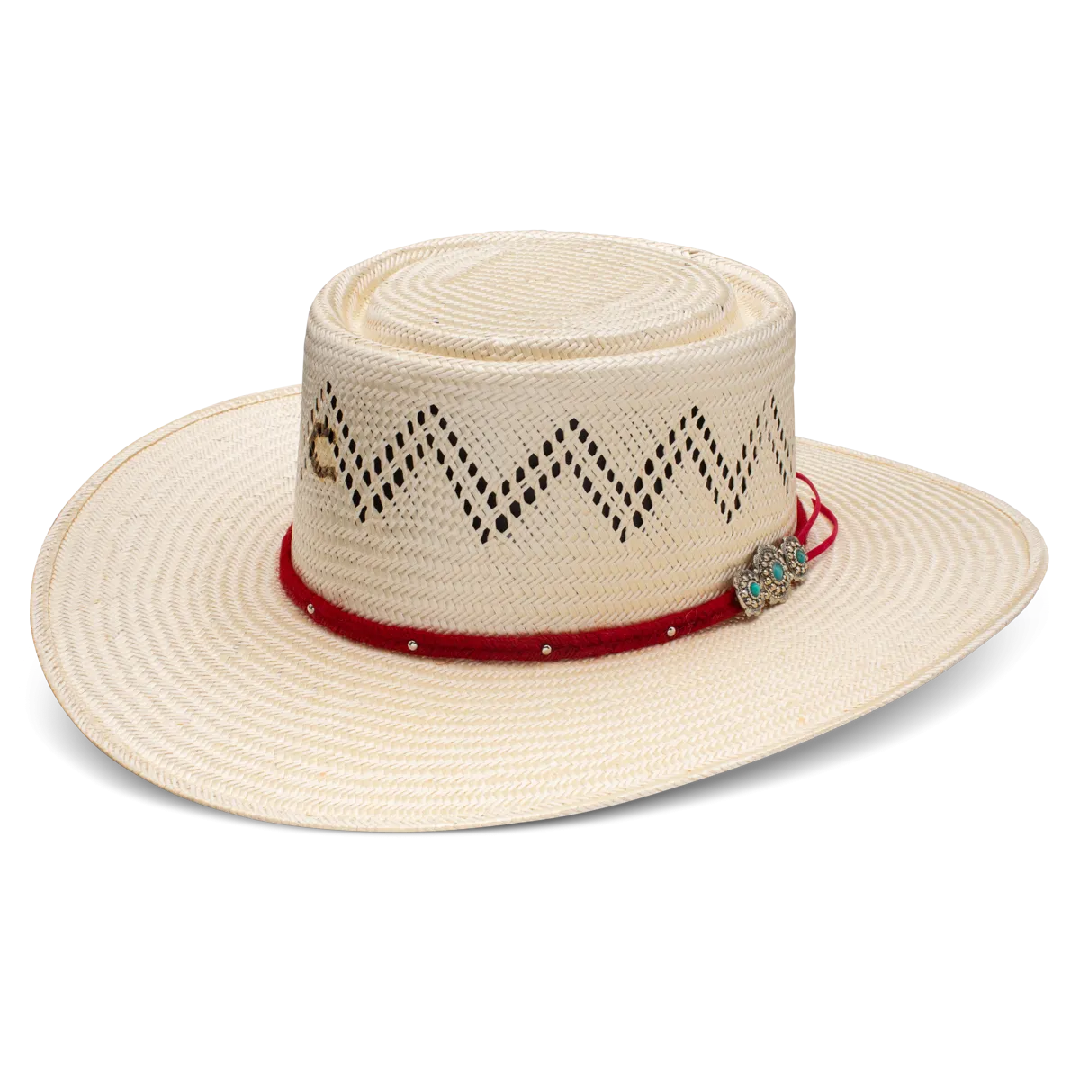 Painted Borders Fashion Hat