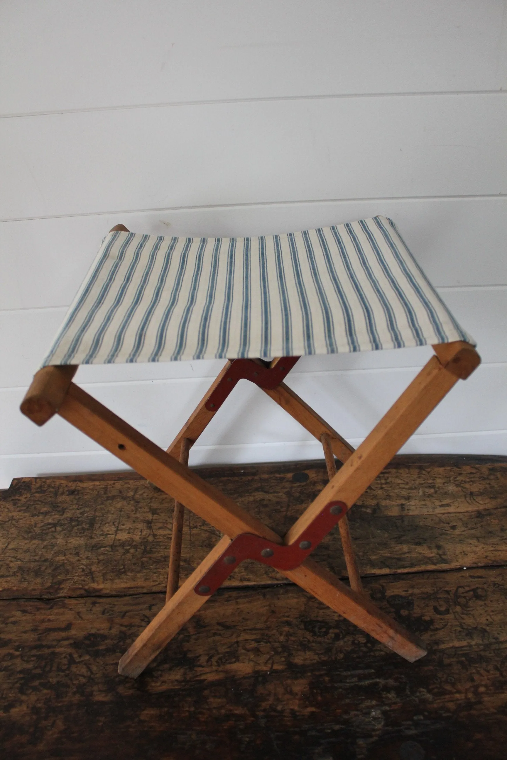 Pair of Vintage Camp Stools