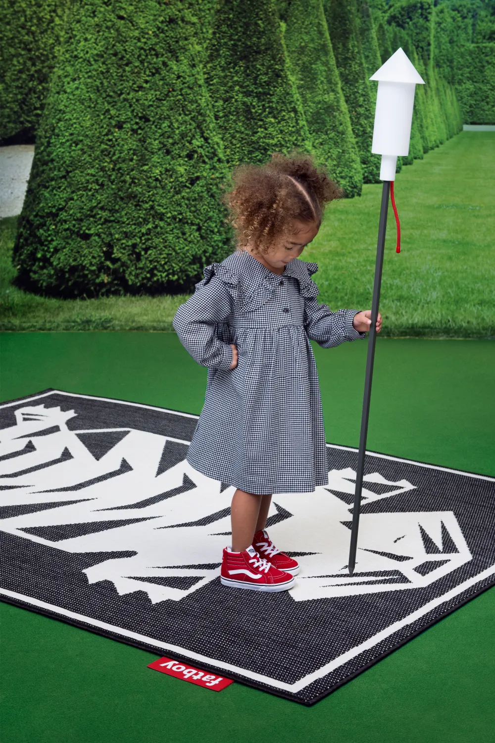 Patterned Weave Outdoor Rugs | Fatboy Carpretty Petit Nottazebroh